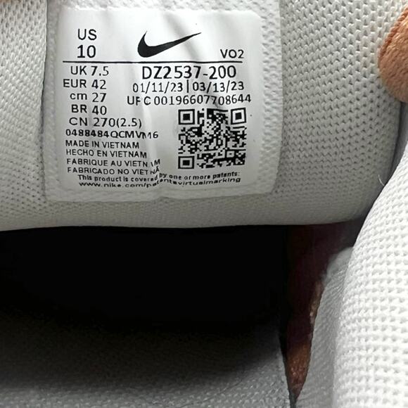 Nike Shoes Women Size 10 Metcon 9 Amber Brown DZ2537-200 Sneakers - Picture 6 of 7